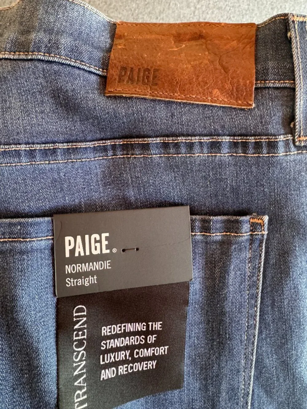 Paige Normandie Straight leg Jeans